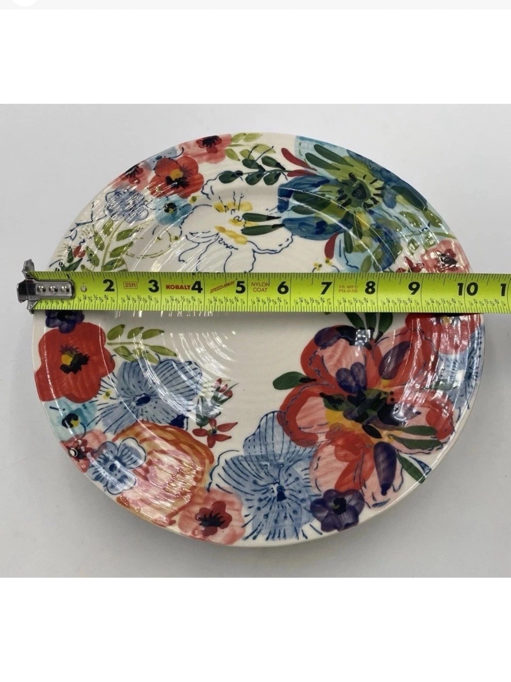 Anthro Sissinghurst Castle Estudio Flores Dinner Plate NEW - Picture 9 of 9